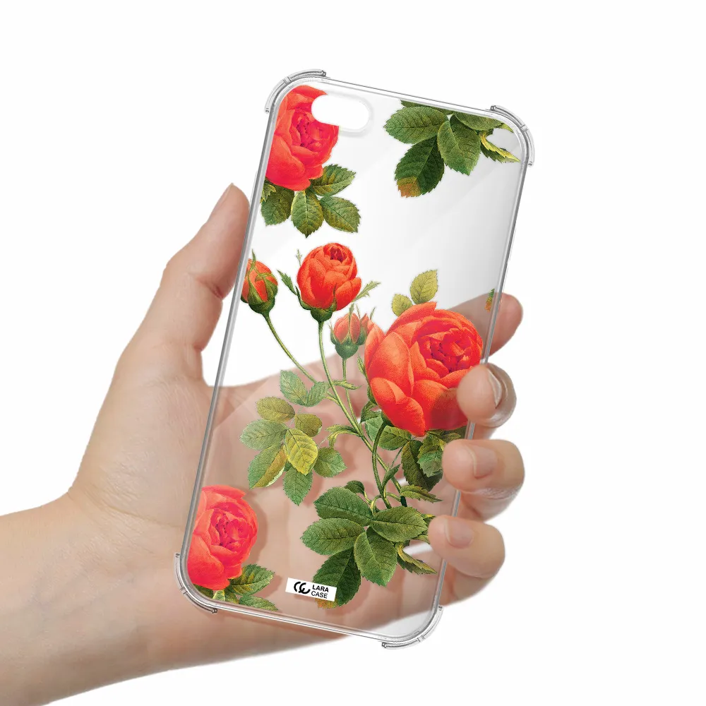 a close-up of a flower Apple iPhone 6S Clear PC Case