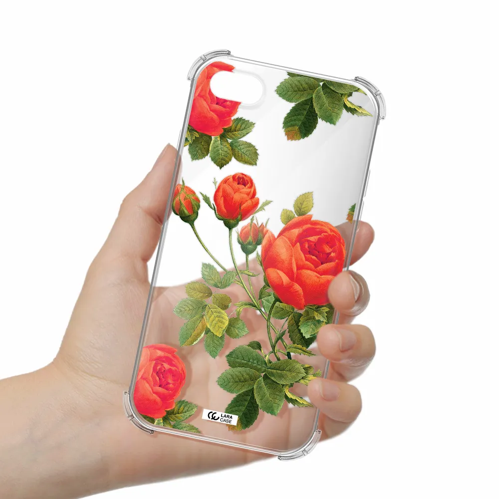 a close-up of a flower Apple iPhone 7 Clear PC Case