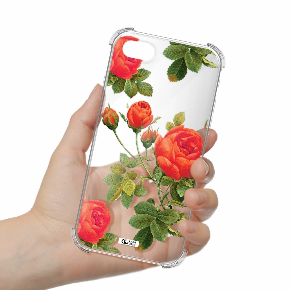 a close-up of a flower Apple iPhone se 2020 Clear PC Case