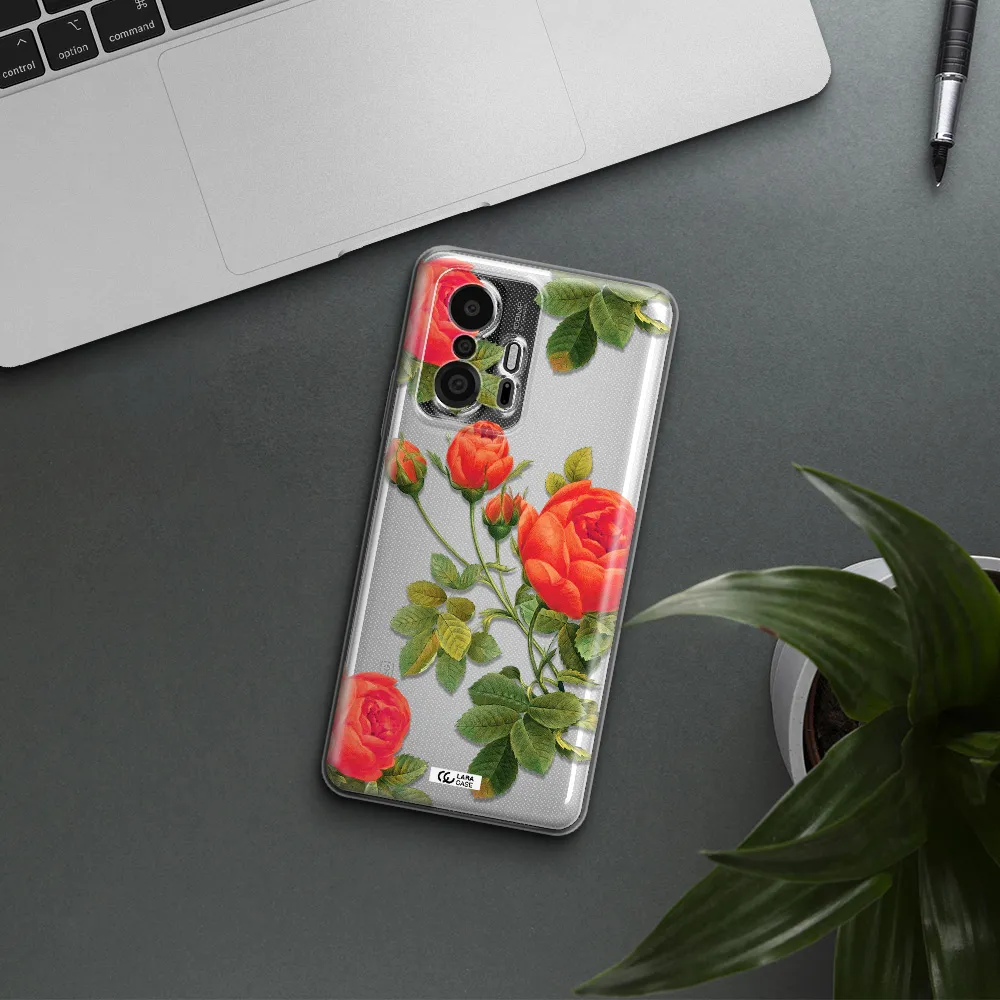 A Close-Up Of A Flower Xiaomi 11T Pro Clear Tpu Case