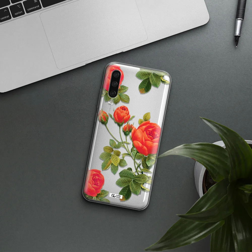 A Close-Up Of A Flower Xiaomi Mi A3 Clear Tpu Case
