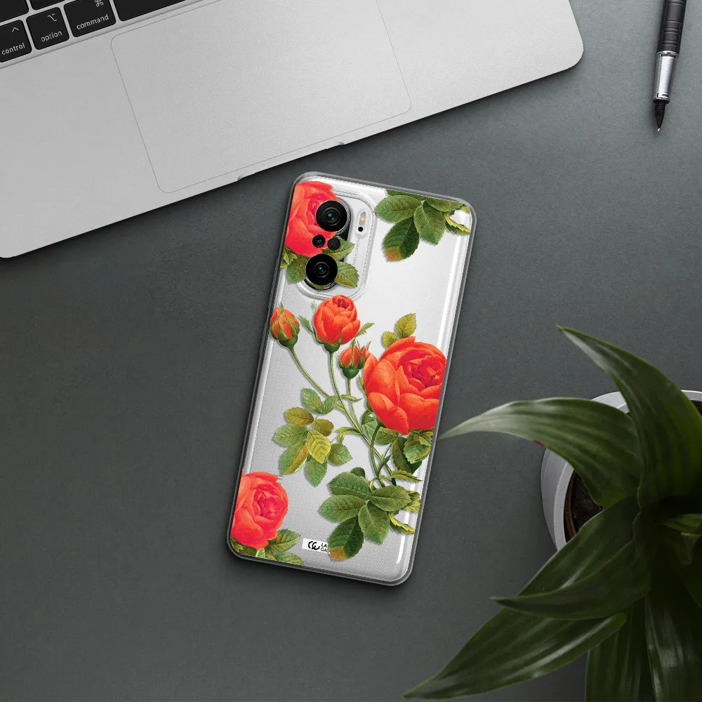 A Close-Up Of A Flower Xiaomi Poco F3 Clear Tpu Case
