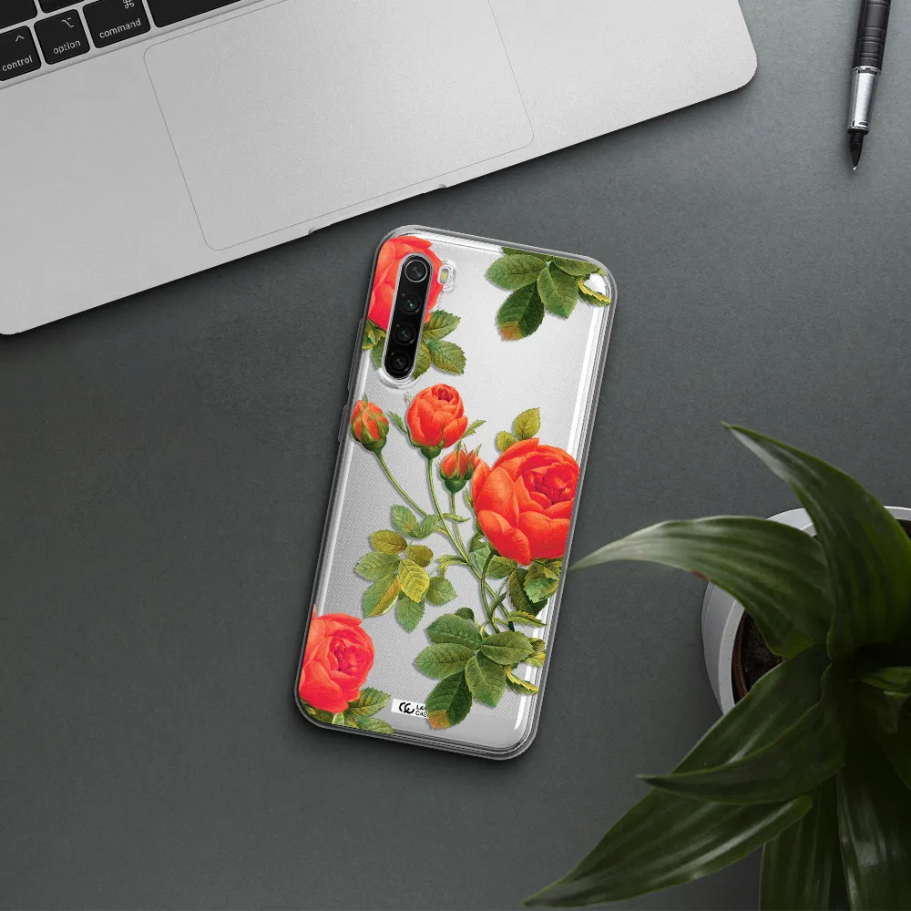 A Close-Up Of A Flower Xiaomi Redmi Note 8T Clear Tpu Case