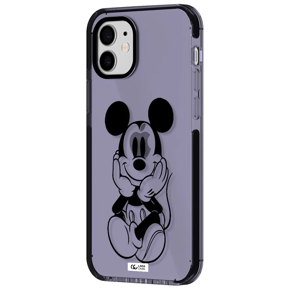 a cartoon of a mouse Apple iPhone 11 impact Lilac Case