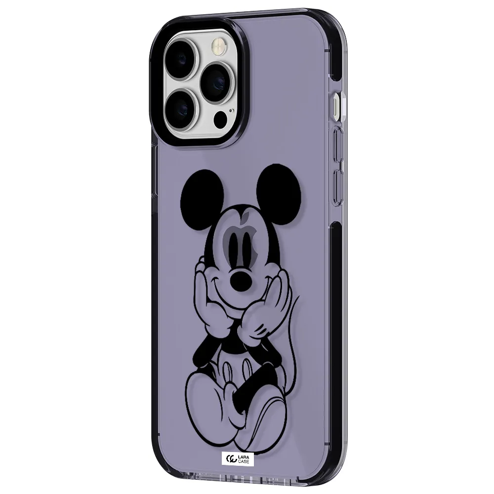 a cartoon of a mouse Apple iPhone 13 Pro Max impact Lilac Case