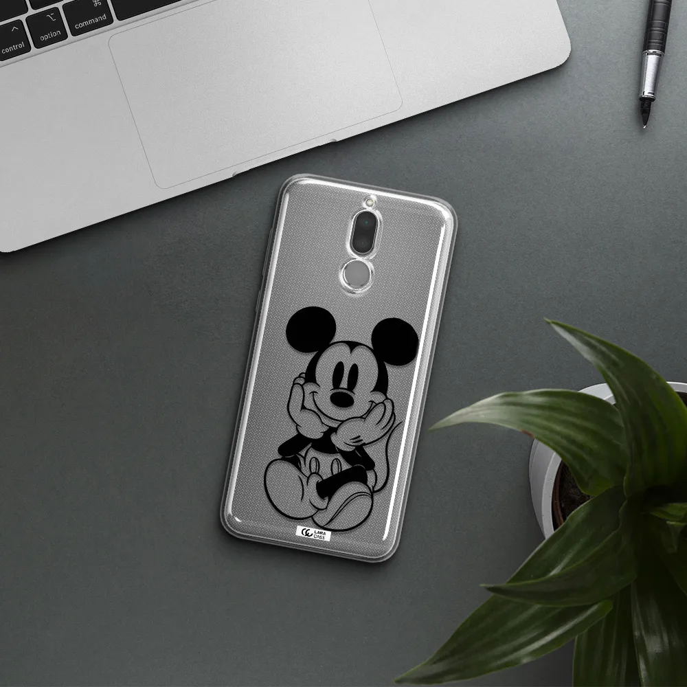 a cartoon of a mouse Huawei Mate 10 Lite Clear TPU Case
