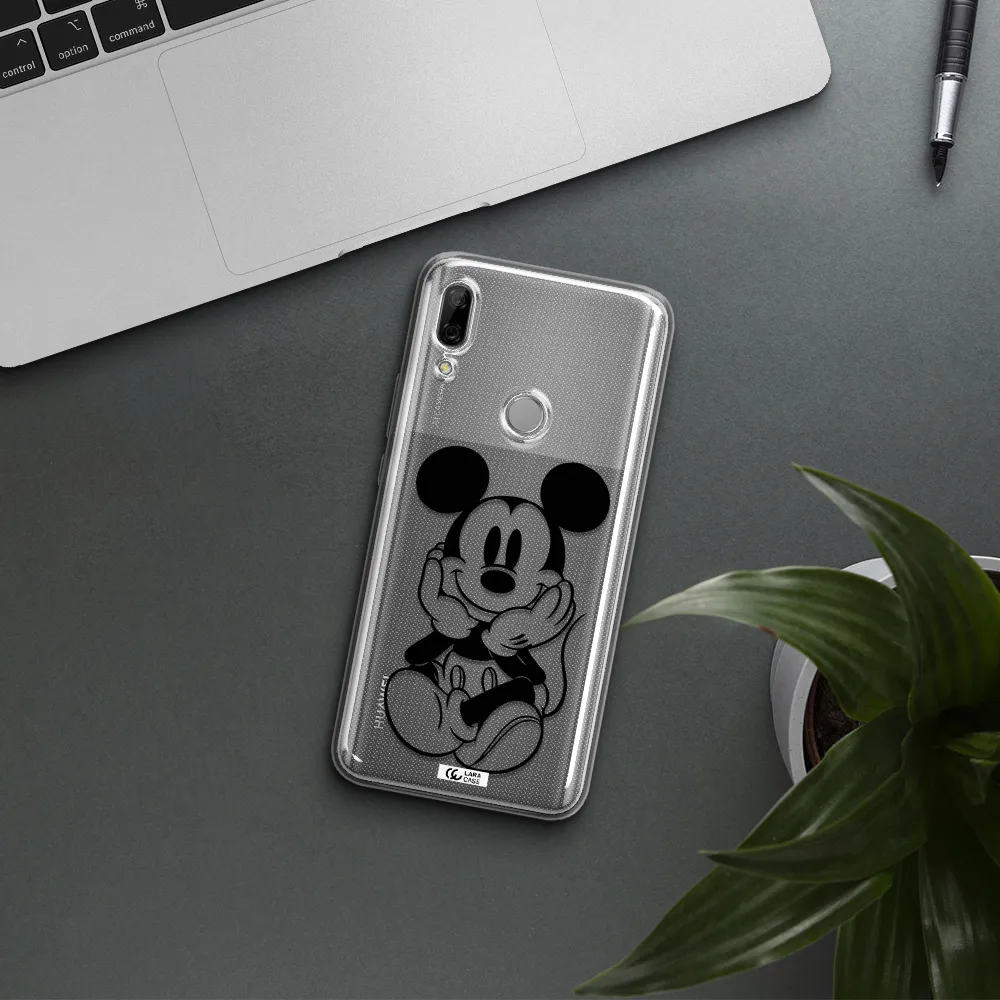 a cartoon of a mouse Huawei P Smart Z Clear TPU Case