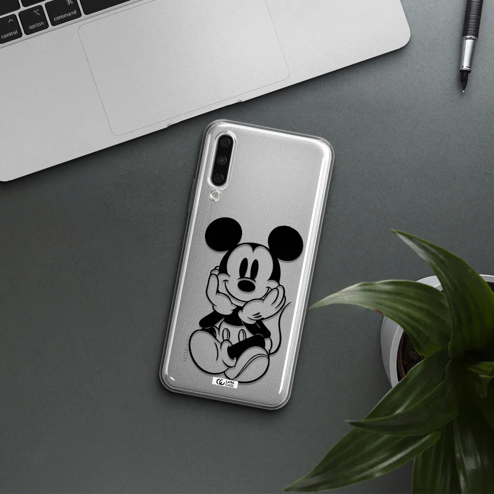 A Cartoon Of A Mouse Huawei Y9S Clear Tpu Case