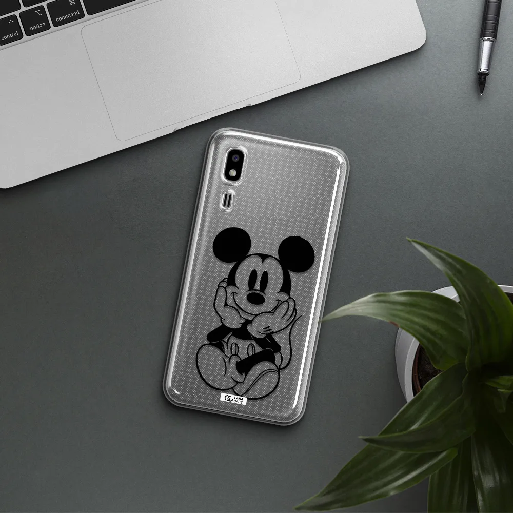 a cartoon of a mouse Samsung A2 Core Clear TPU Case