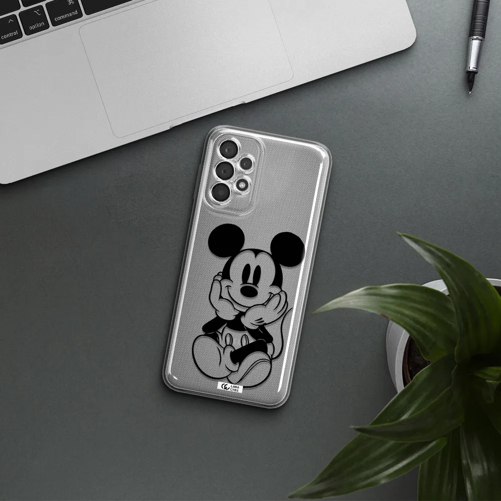 A Cartoon Of A Mouse Samsung A23 5G Clear Tpu Case