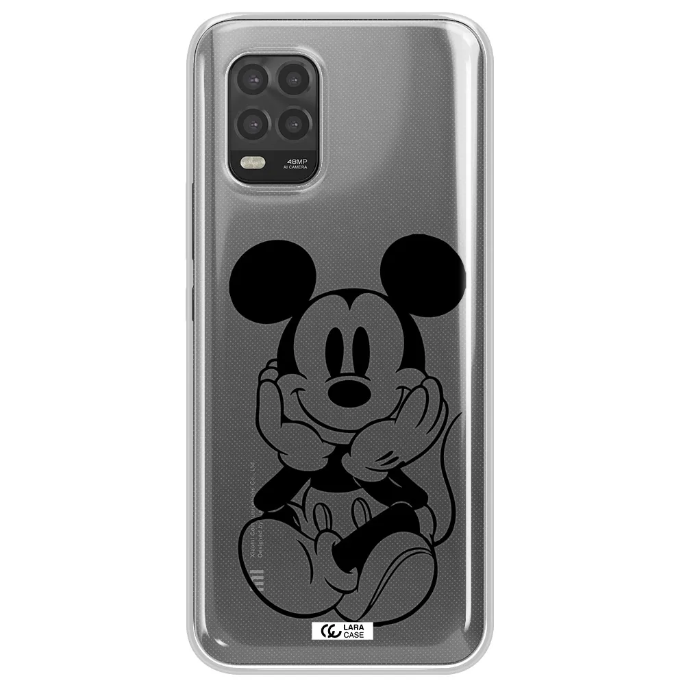 a cartoon of a mouse Xiaomi Mi 10 Lite Clear TPU Case