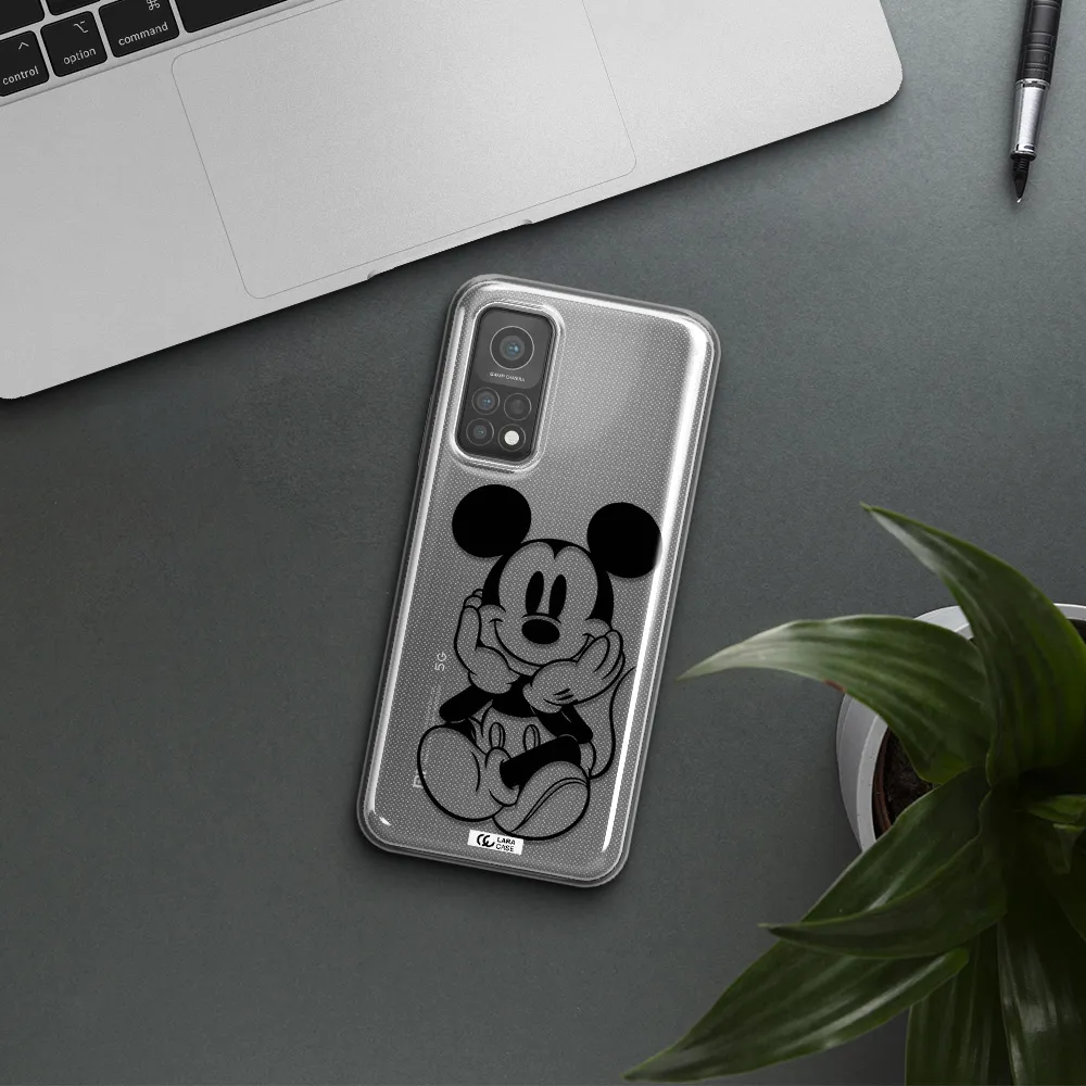 a cartoon of a mouse Xiaomi Mi 10 T Pro Clear TPU Case