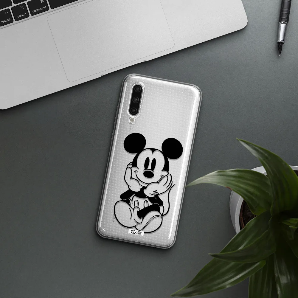 A Cartoon Of A Mouse Xiaomi Mi 9 Lite Clear Tpu Case