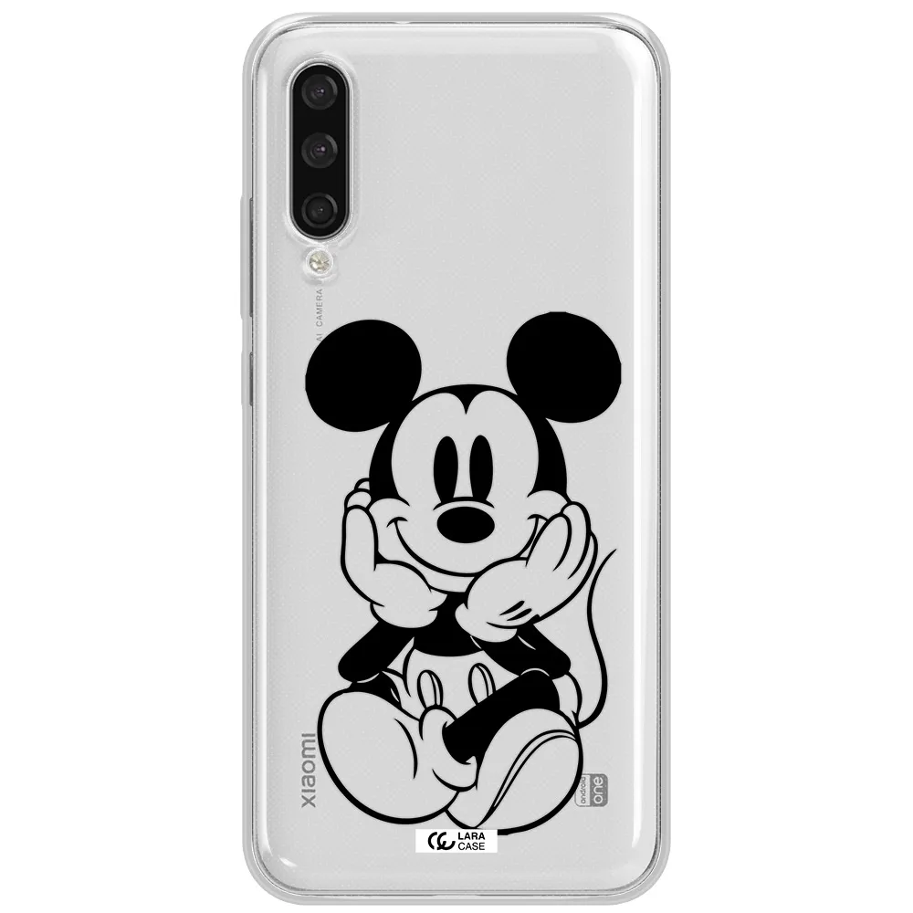 A Cartoon Of A Mouse Xiaomi Mi A3 Clear Tpu Case