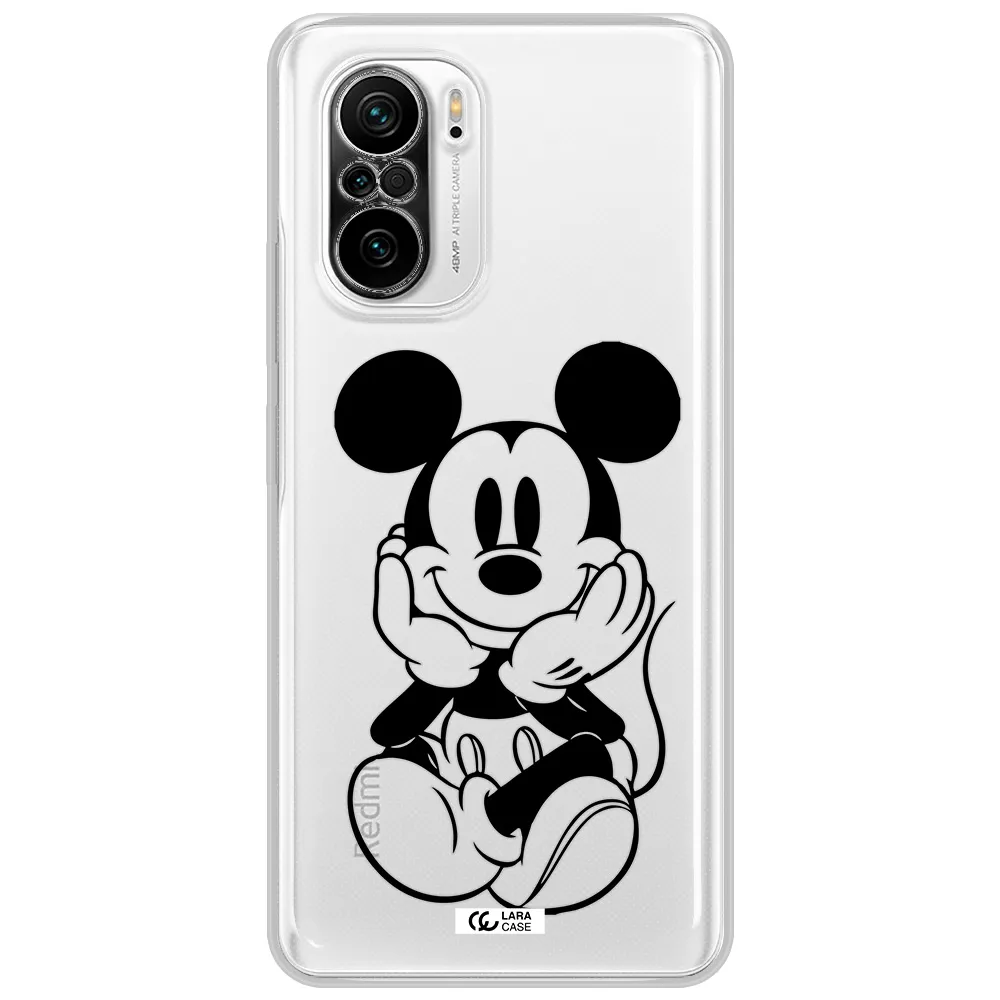 A Cartoon Of A Mouse Xiaomi Poco F3 Clear Tpu Case