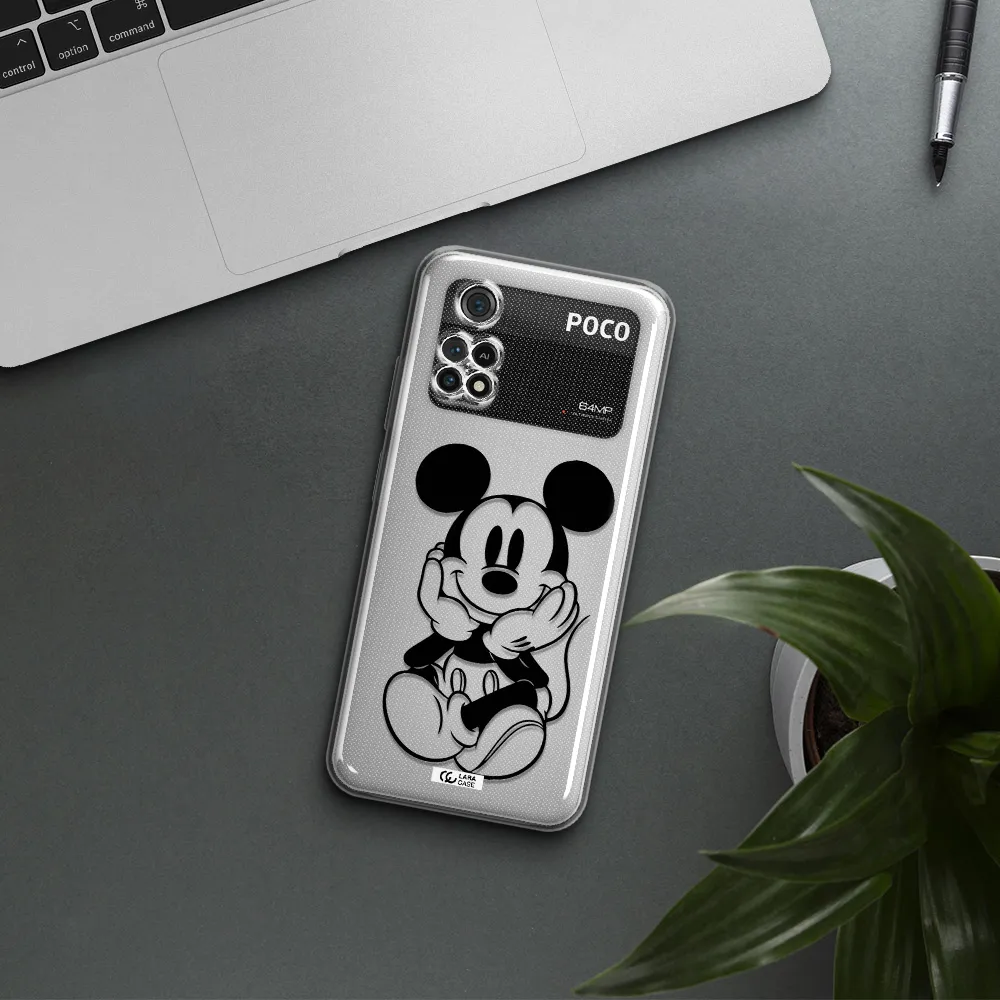 A Cartoon Of A Mouse Xiaomi Poco M4 Pro 4G Clear Tpu Case