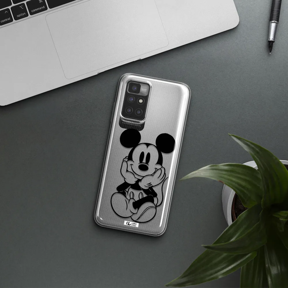 a cartoon of a mouse Xiaomi Redmi 10 Clear TPU Case