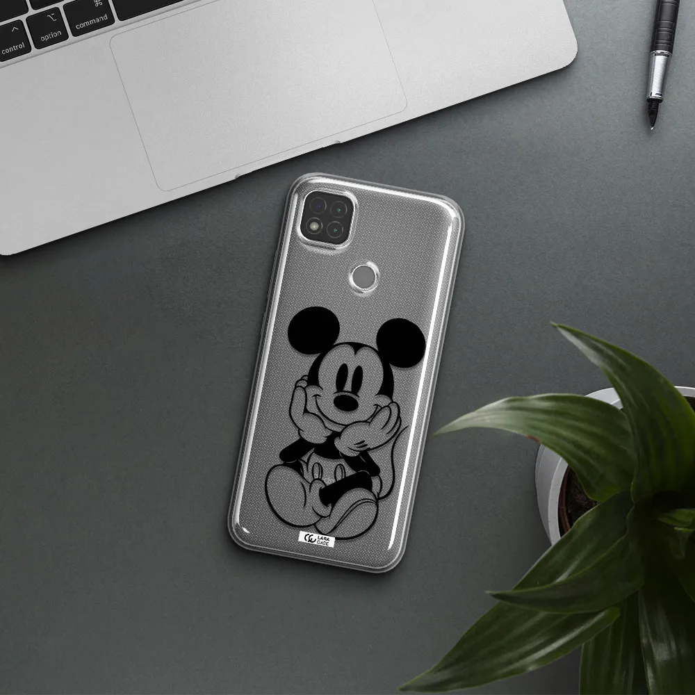 a cartoon of a mouse Xiaomi Redmi 9C Clear TPU Case