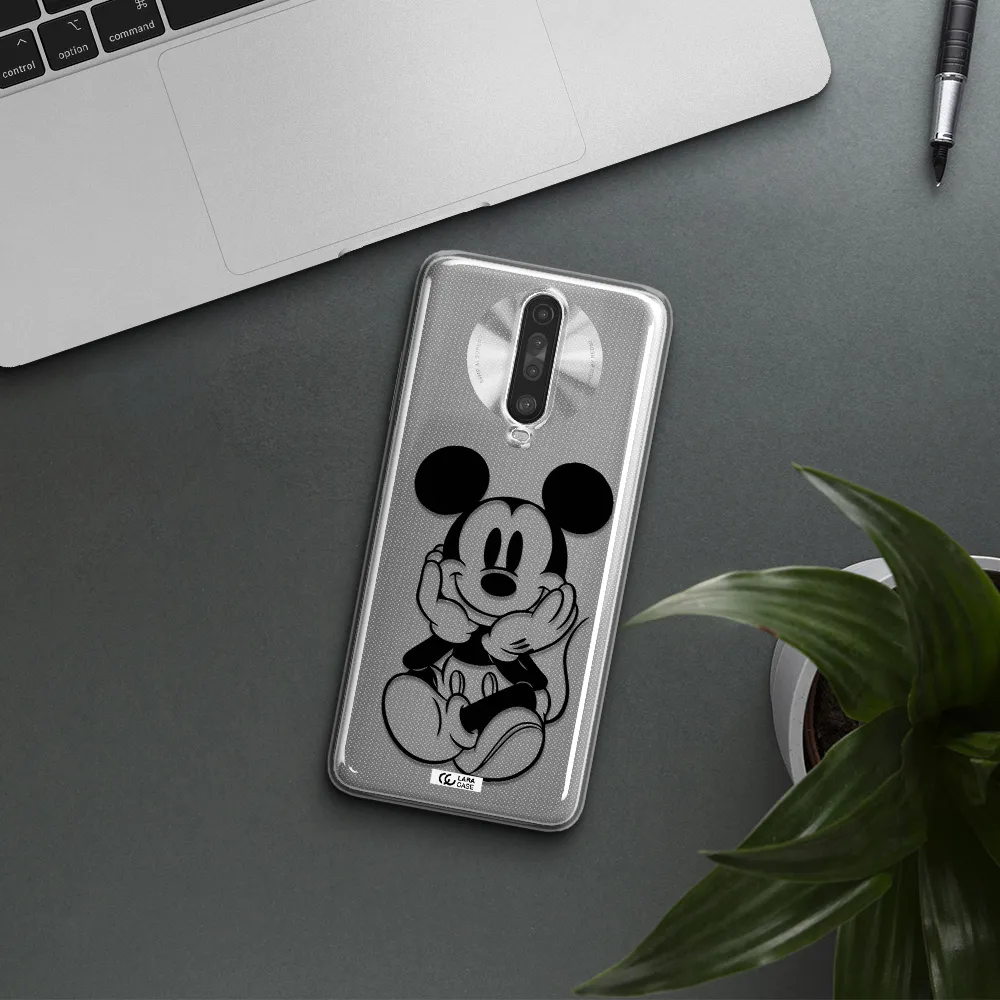 a cartoon of a mouse Xiaomi Redmi K30 Clear TPU Case