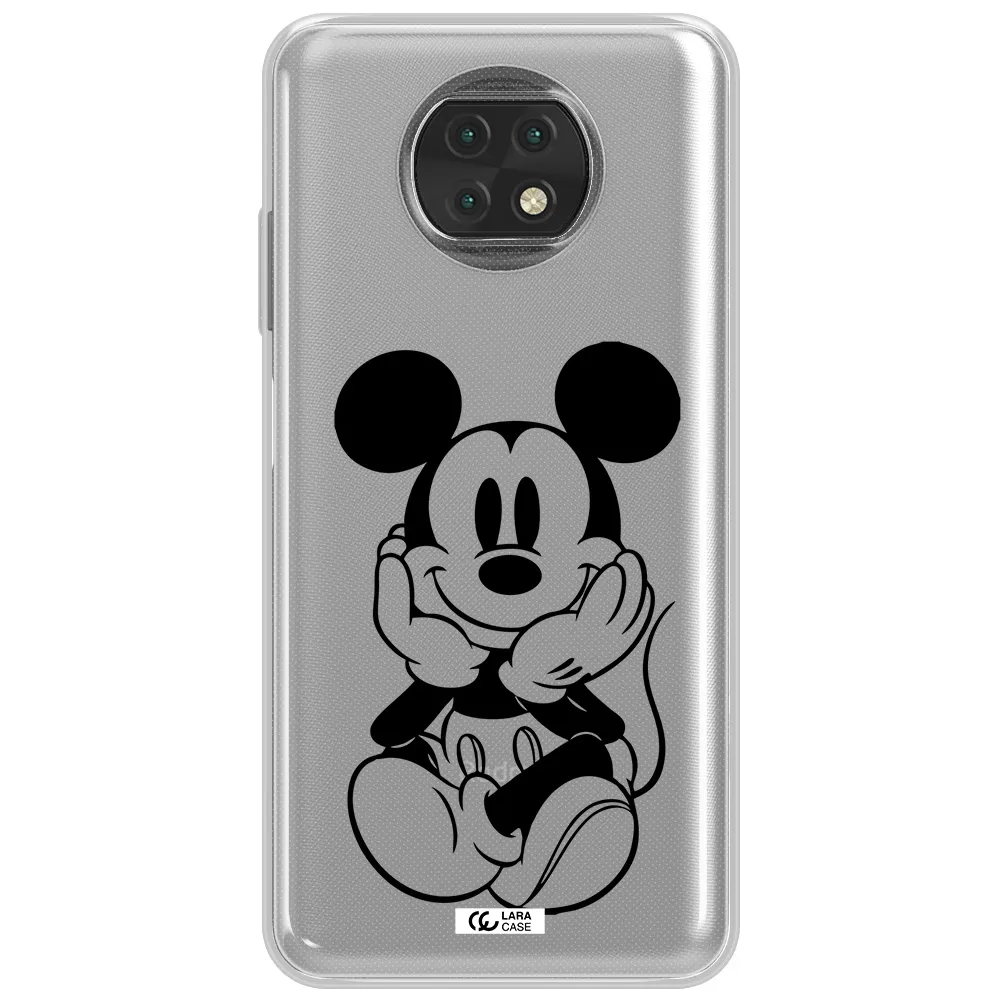 A Cartoon Of A Mouse Xiaomi Redmi Note 9T Clear Tpu Case