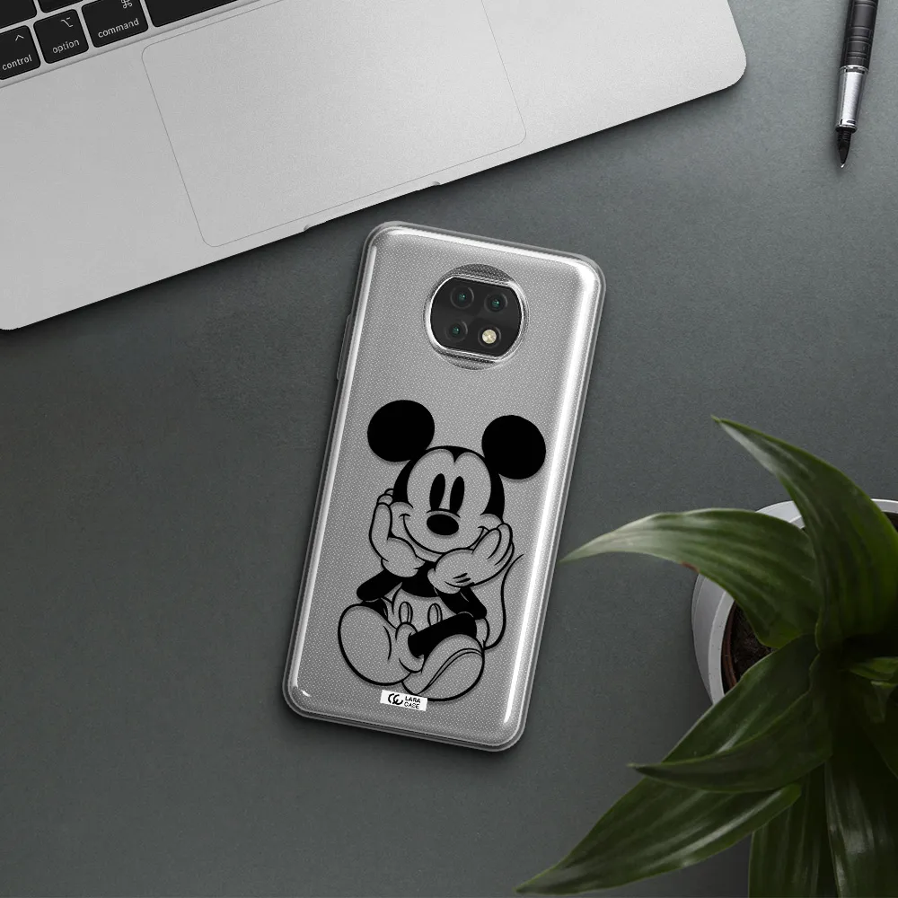 A Cartoon Of A Mouse Xiaomi Redmi Note 9T Clear Tpu Case