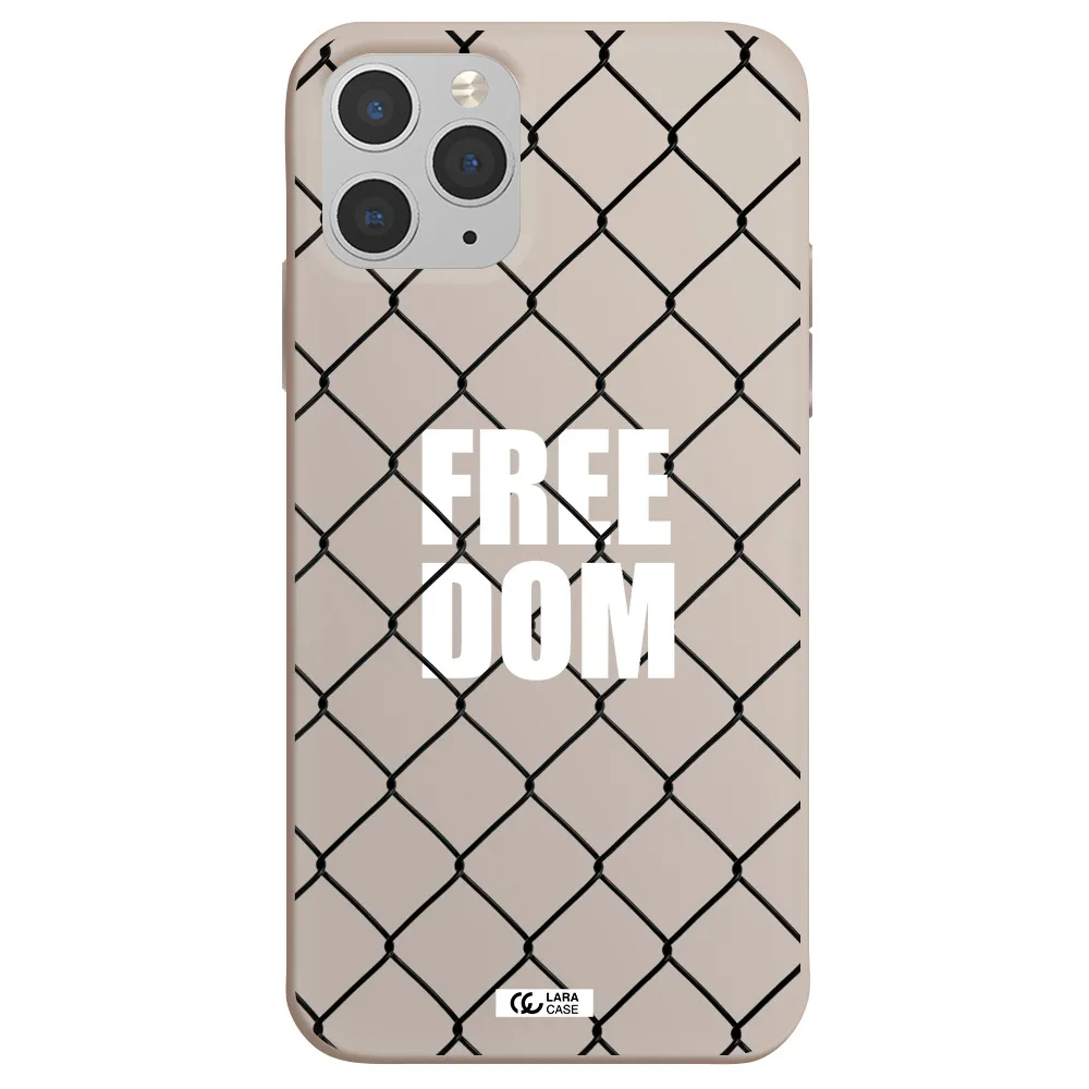 a close-up of a chain link fence Apple iPhone 11 pro Silicone Stone Case