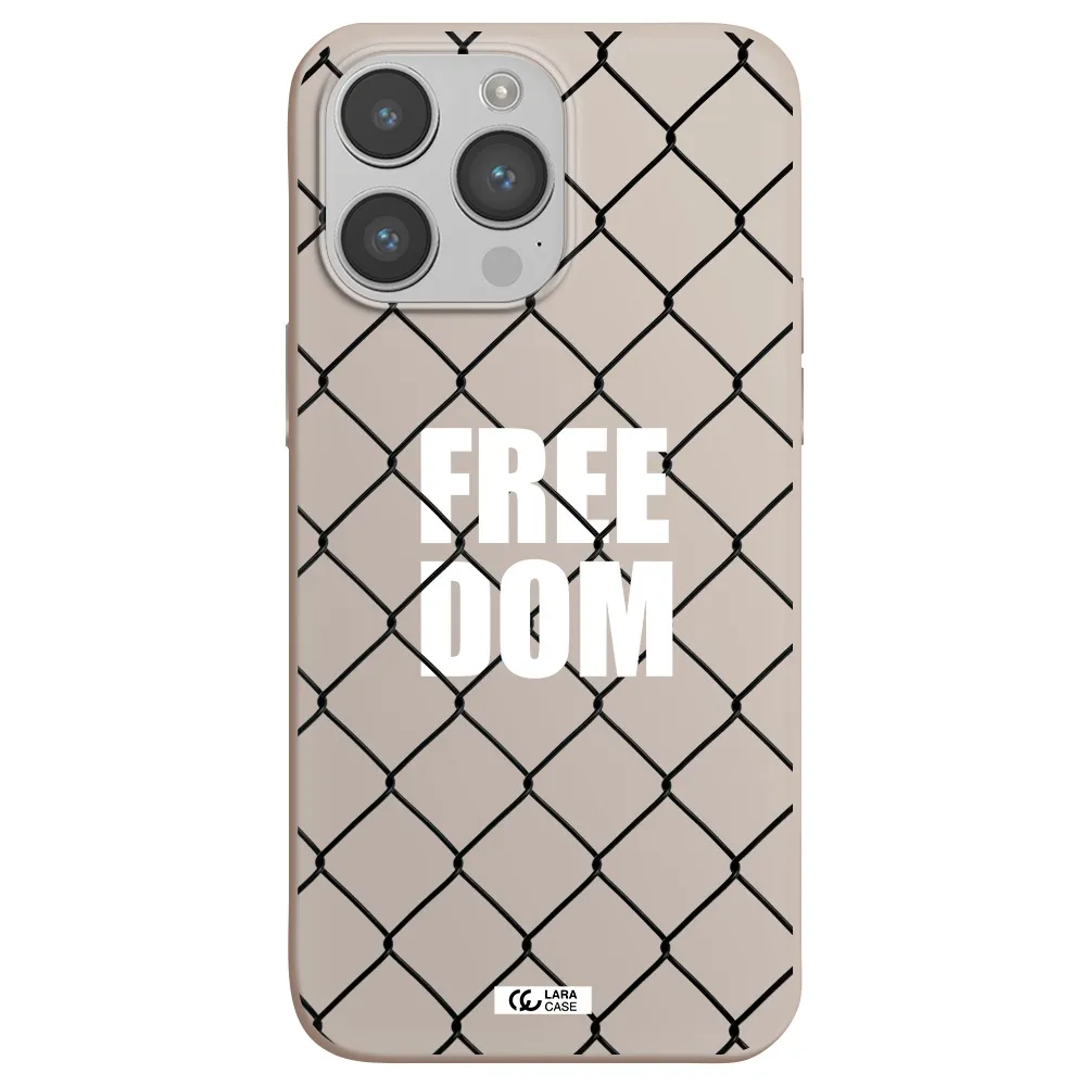 a close-up of a chain link fence Apple iPhone 14 pro max Silicone Stone Case