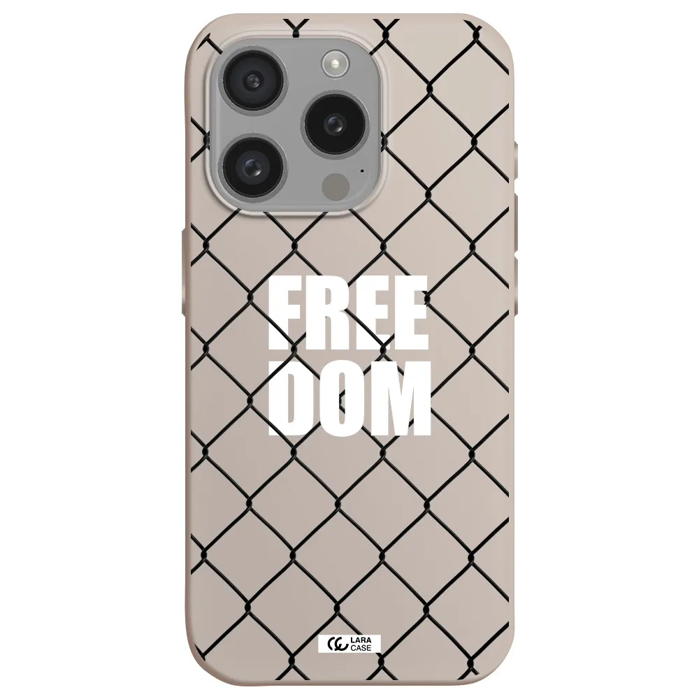 A Close-Up Of A Chain Link Fence Apple Iphone 15 Pro Silicone Stone Case