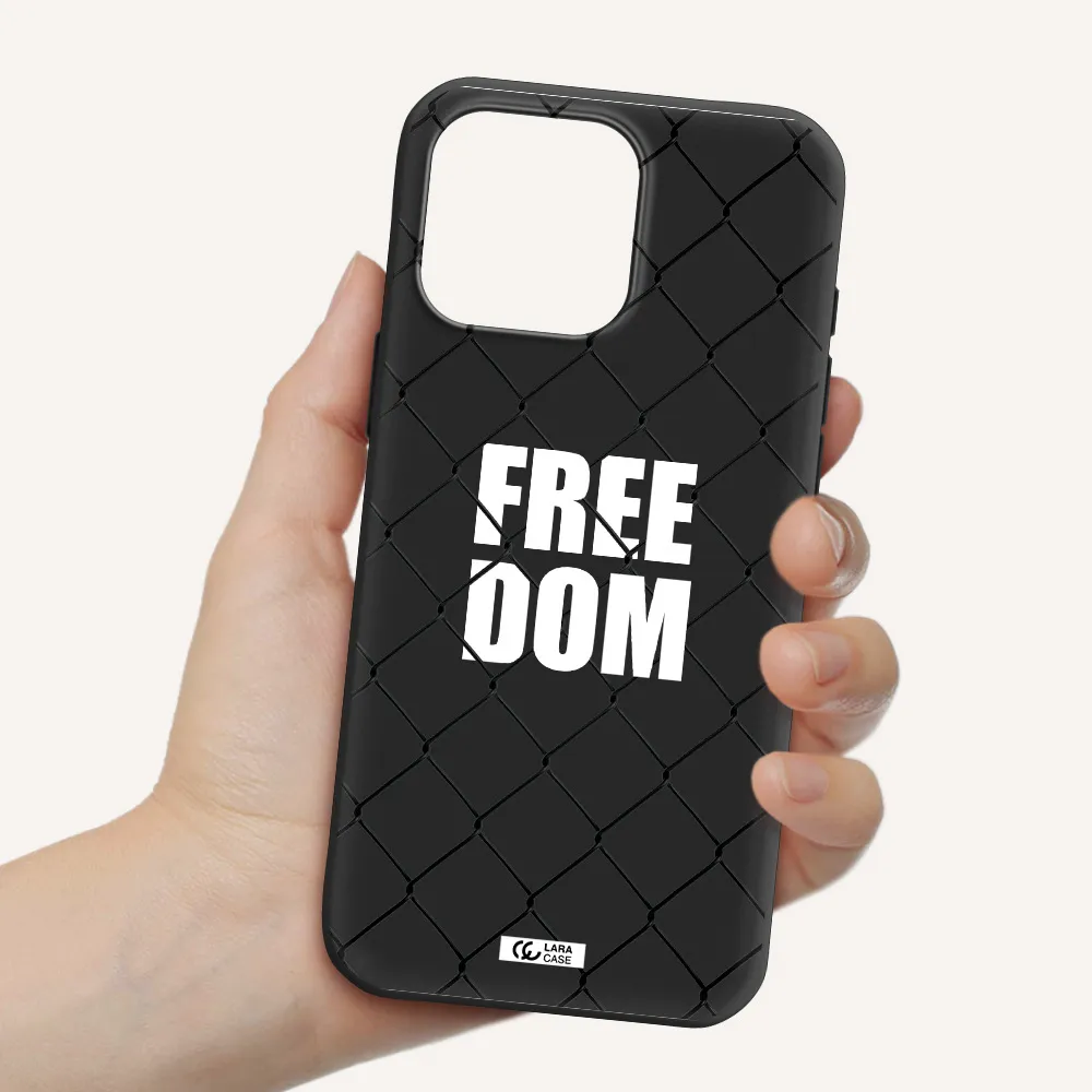 A Close-Up Of A Chain Link Fence Apple Iphone 16 Pro Max Silicone Black Case