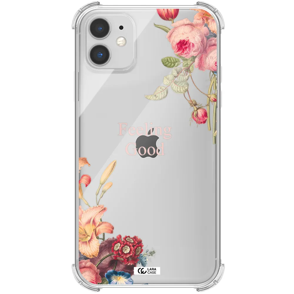 a close-up of flowers Apple iPhone 11 Clear PC Case