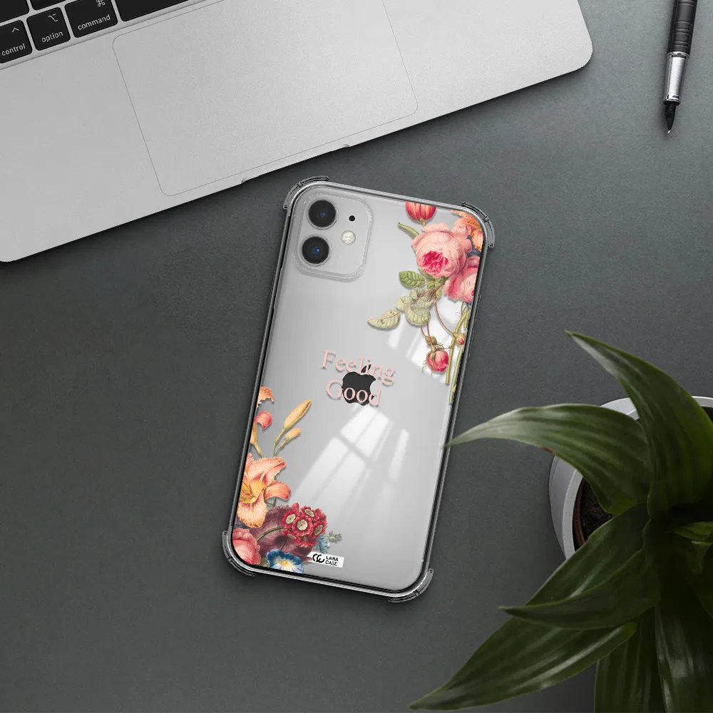 a close-up of flowers Apple iPhone 11 Clear PC Case