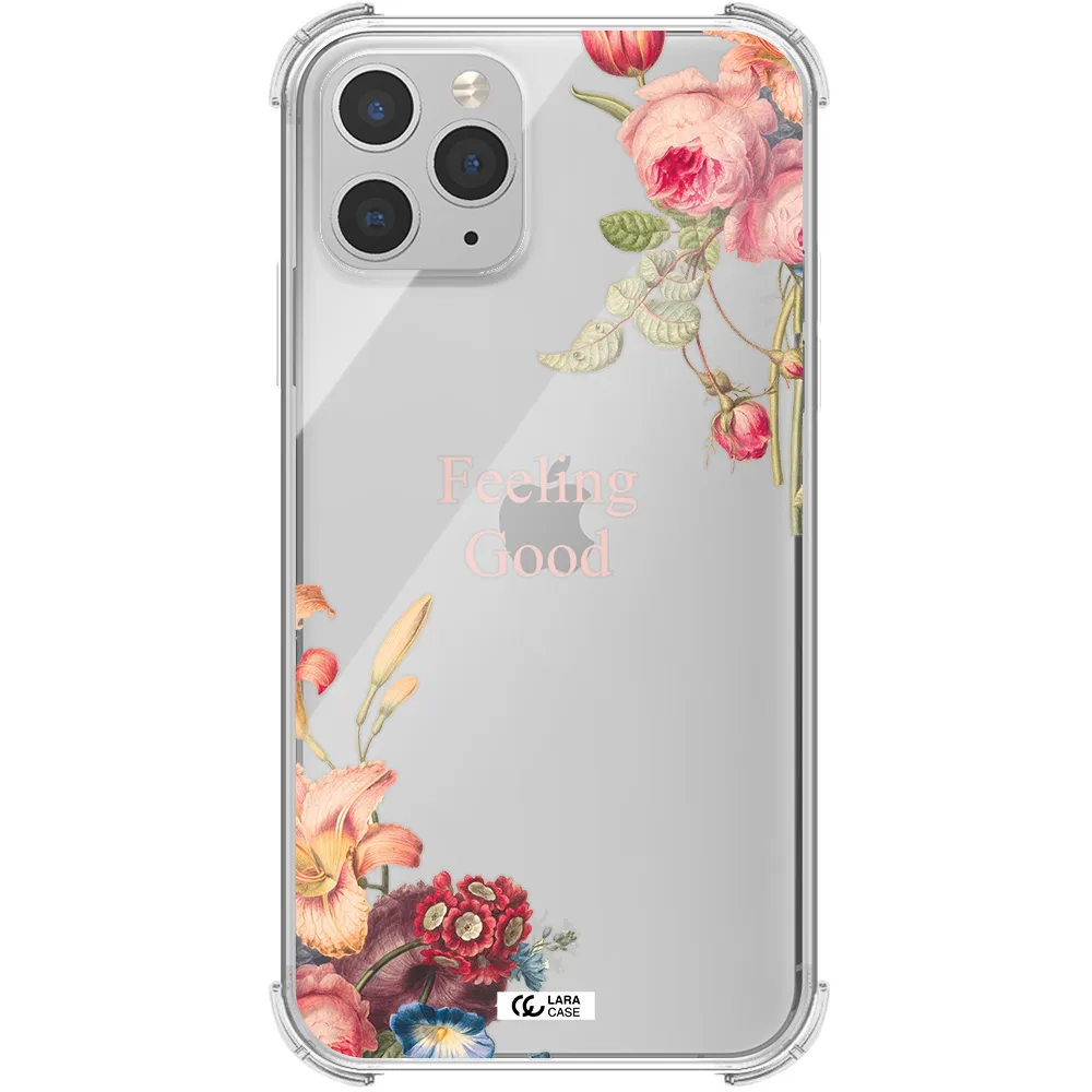 a close-up of flowers Apple iPhone 11 pro Clear PC Case