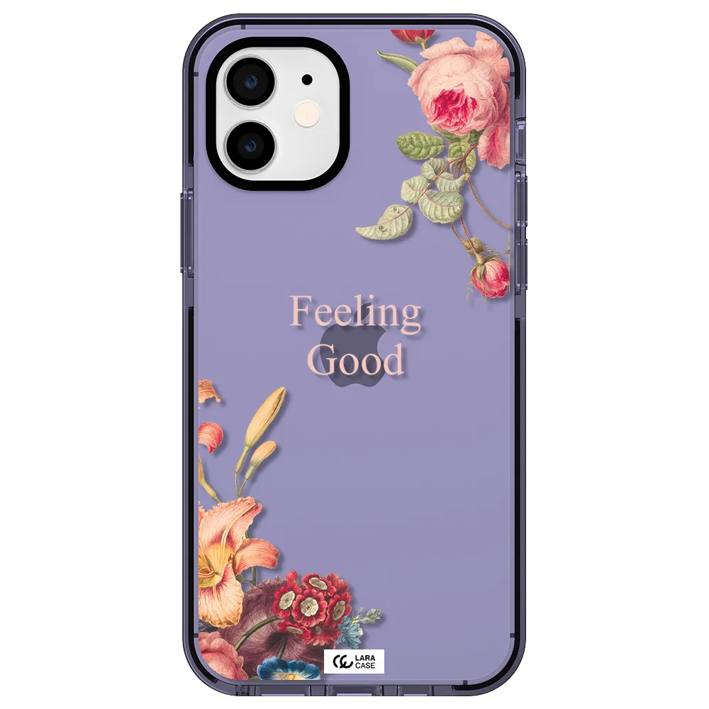 a close-up of flowers Apple iPhone 12 impact Lilac Case
