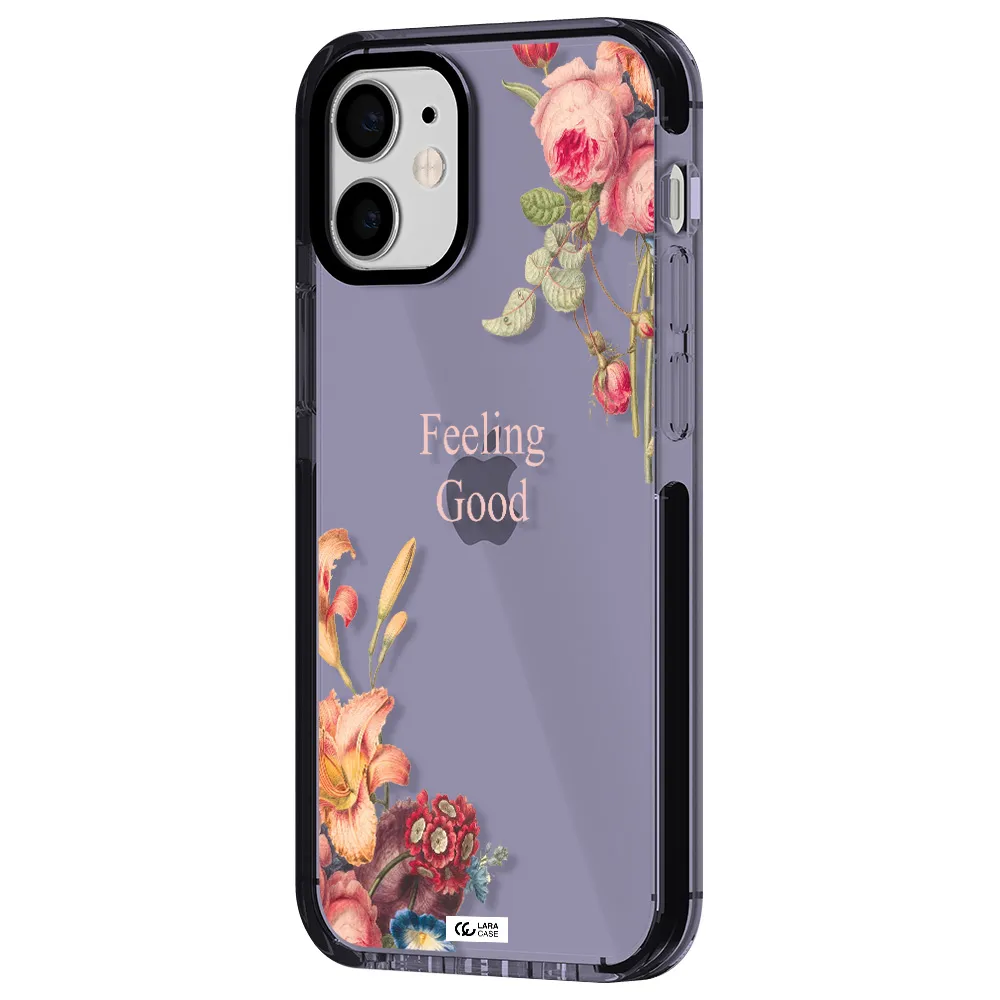 a close-up of flowers Apple iPhone 12 mini impact Lilac Case