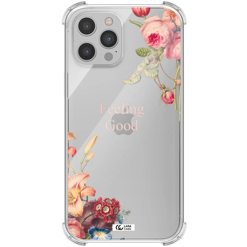 a close-up of flowers Apple iPhone 12 pro Clear PC Case
