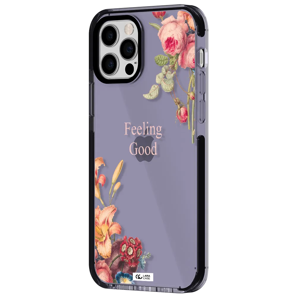 a close-up of flowers Apple iPhone 12 pro impact Lilac Case