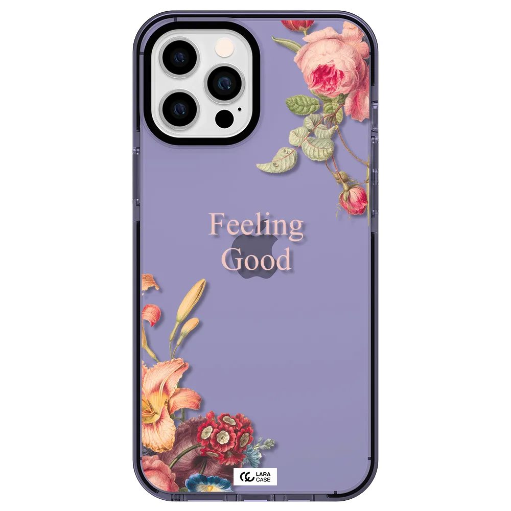a close-up of flowers Apple iPhone 12 pro max impact Lilac Case