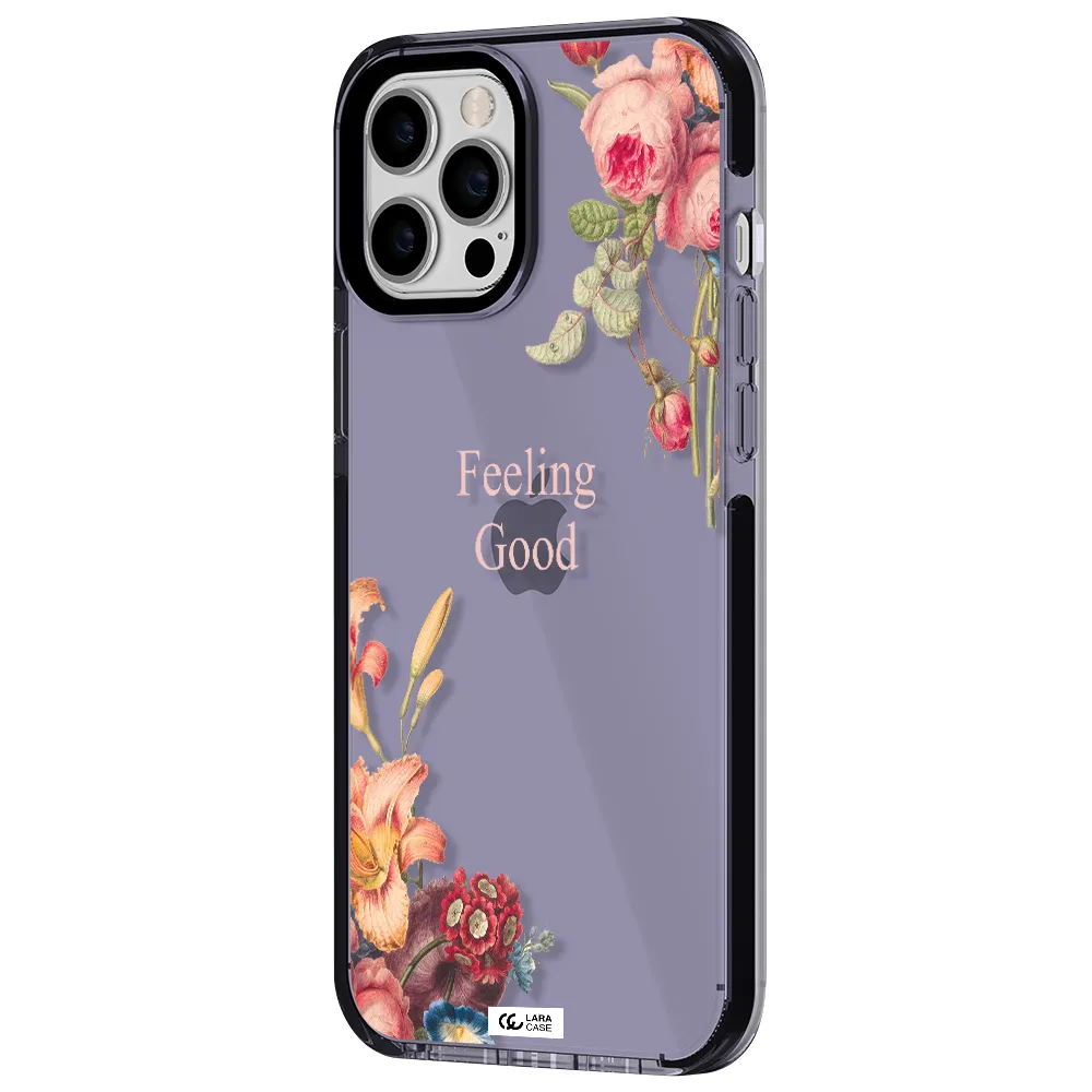a close-up of flowers Apple iPhone 12 pro max impact Lilac Case