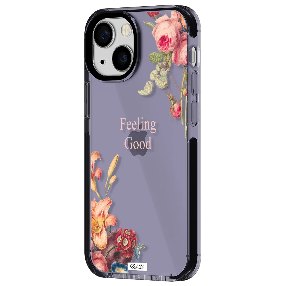 a close-up of flowers Apple iPhone 13 mini impact Lilac Case