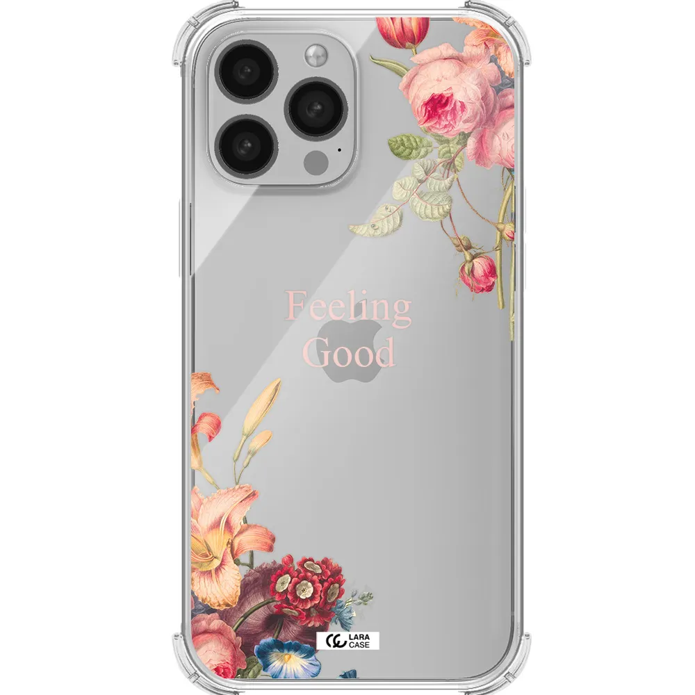 a close-up of flowers Apple iPhone 13 Pro Max Clear PC Case