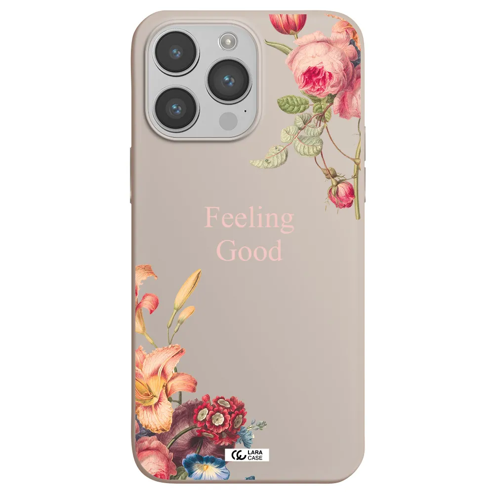 a close-up of flowers Apple iPhone 14 pro max Silicone Stone Case