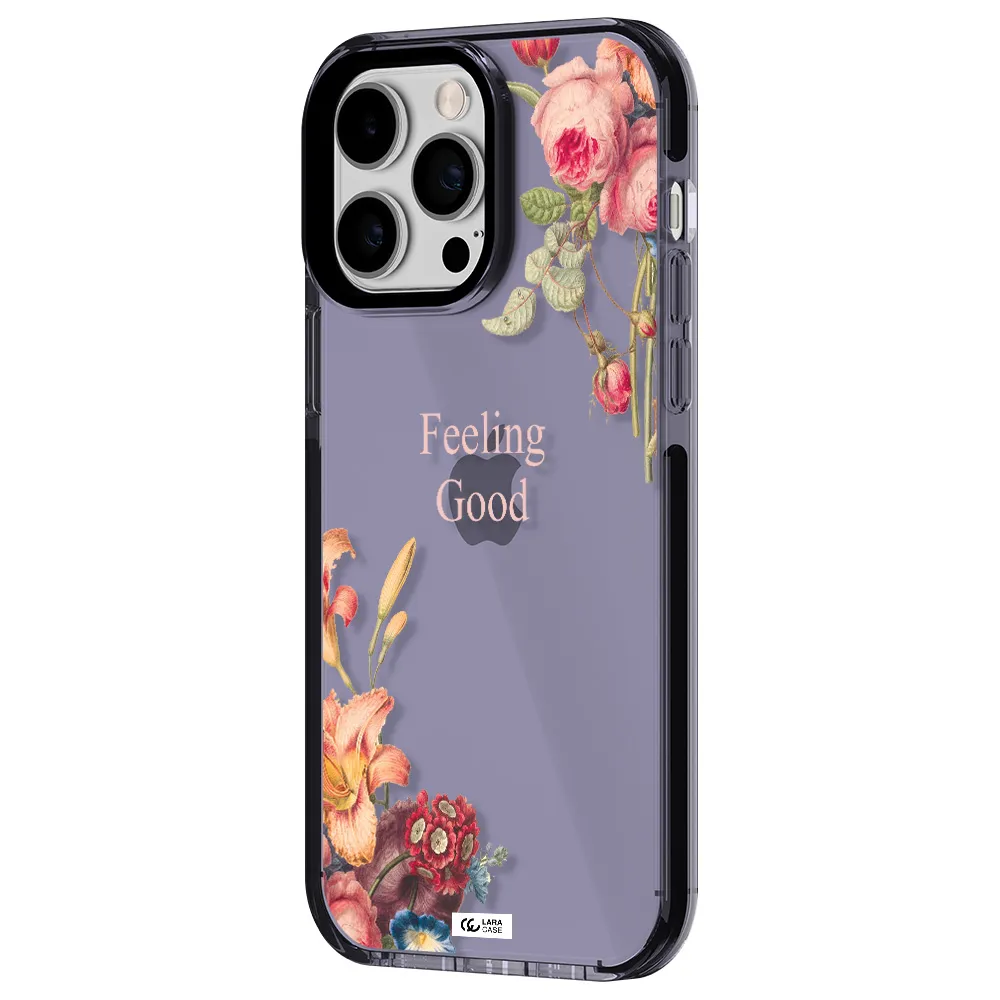 a close-up of flowers Apple iPhone 15 Pro impact Lilac Case