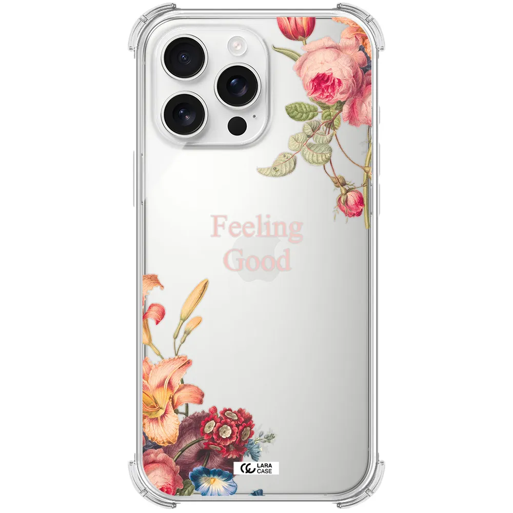 A Close-Up Of Flowers Apple Iphone 16 Pro Max Clear Pc Case