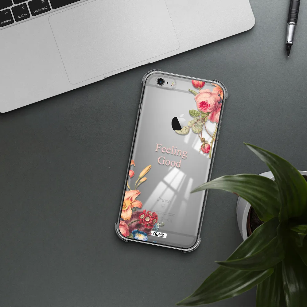 a close-up of flowers Apple iPhone 6 s plus Clear PC Case