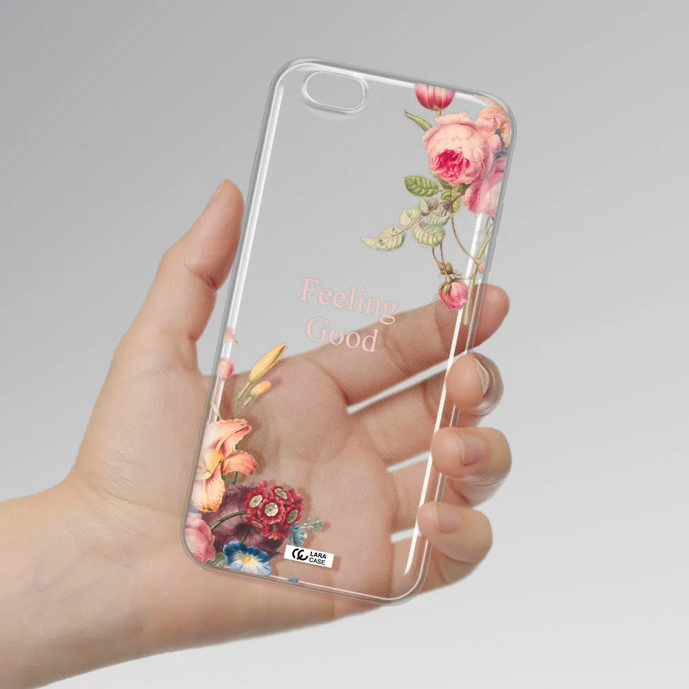 a close-up of flowers Apple iPhone 6 s plus Clear TPU Case
