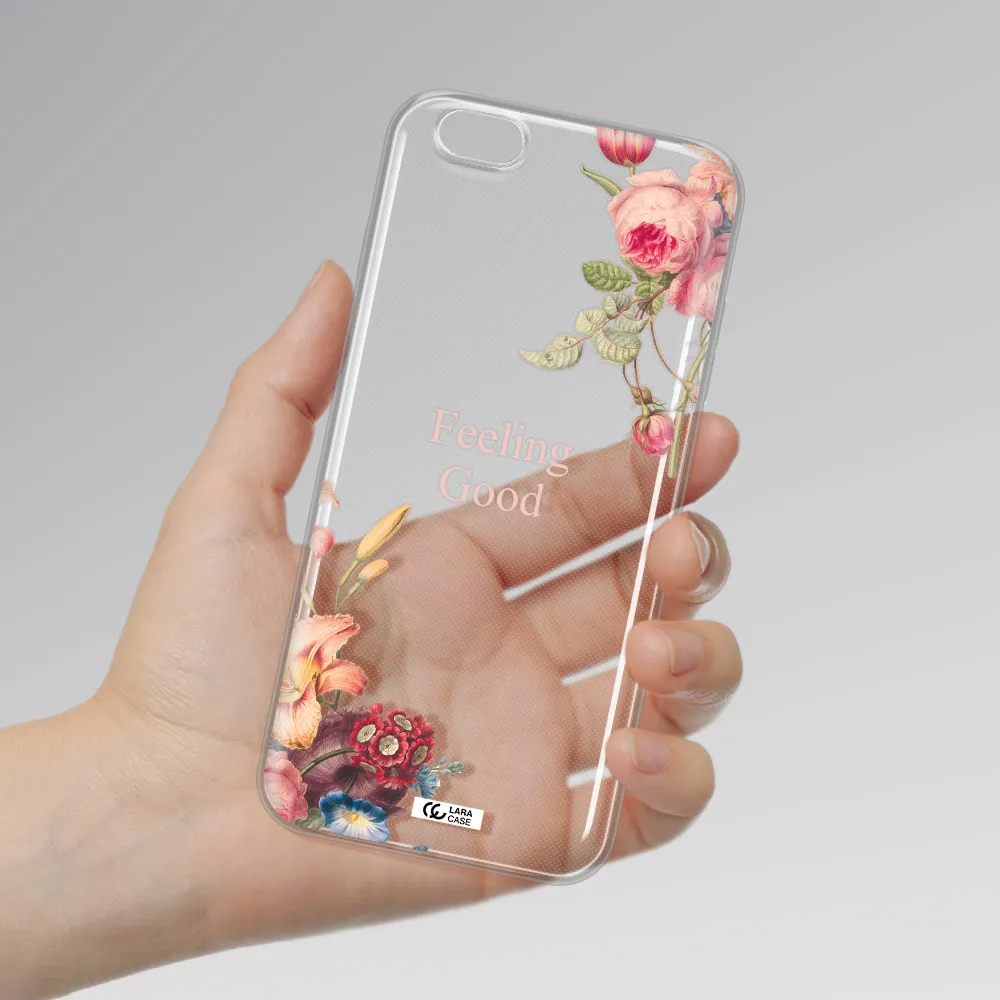 a close-up of flowers Apple iPhone 6S Clear TPU Case