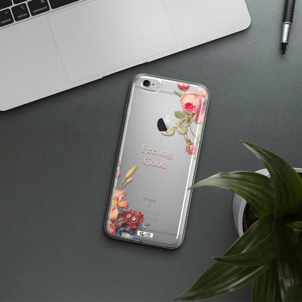 a close-up of flowers Apple iPhone 6S Clear TPU Case