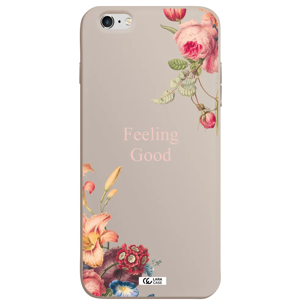 a close-up of flowers Apple iPhone 6S Silicone Stone Case