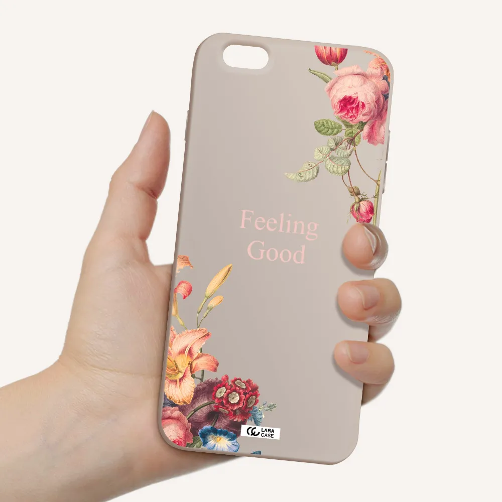 a close-up of flowers Apple iPhone 6S Silicone Stone Case