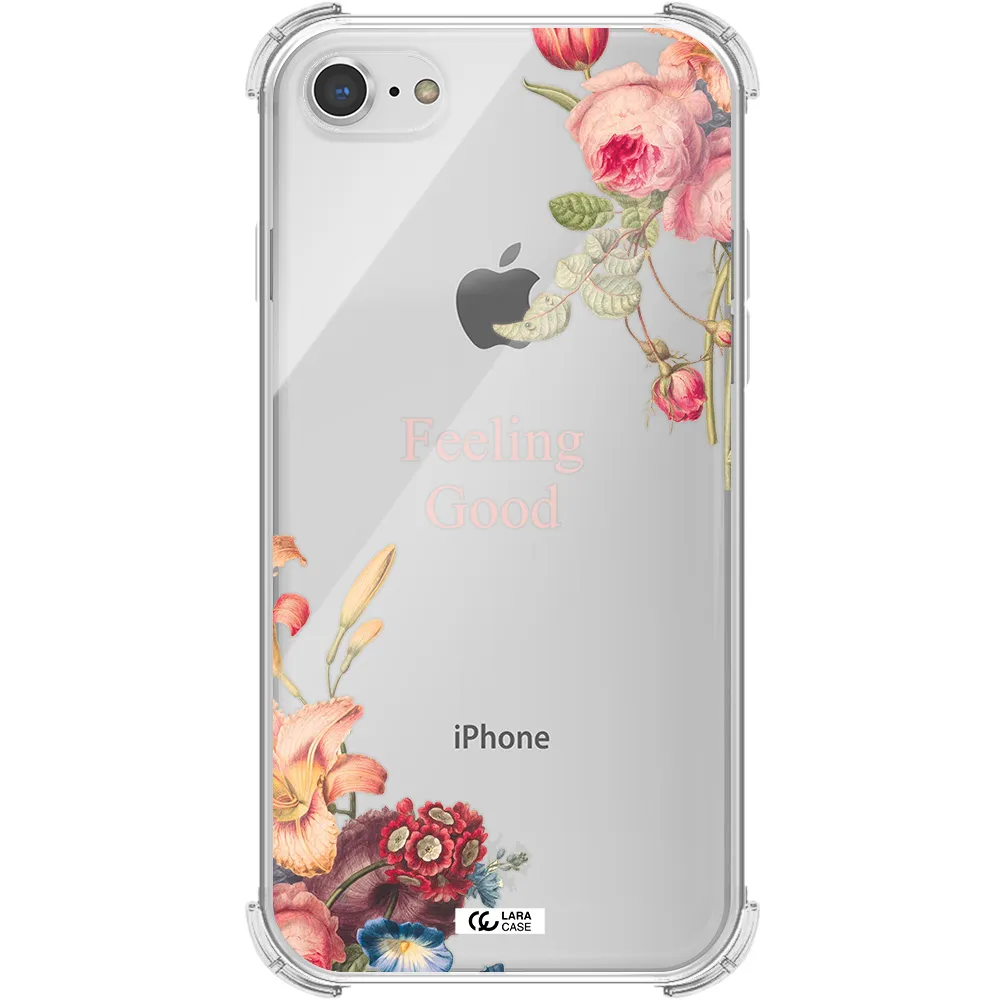 a close-up of flowers Apple iPhone 7 Clear PC Case